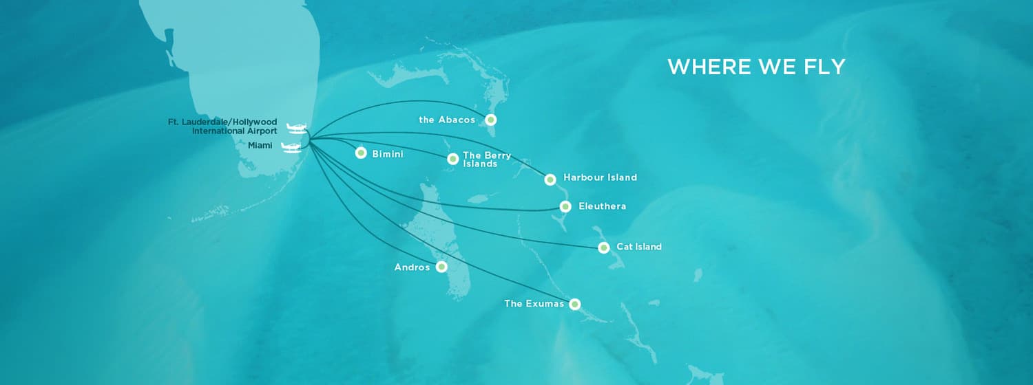 Where We Fly - Map of Flight Destinations