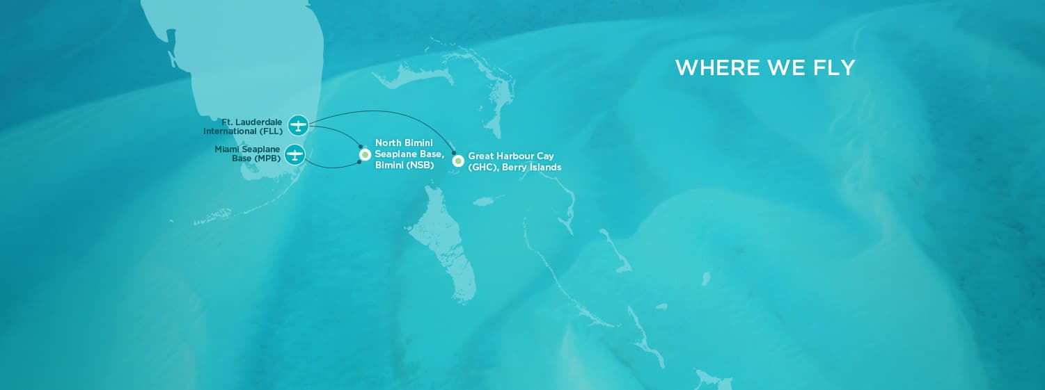 Where We Fly - Map of Flight Destinations