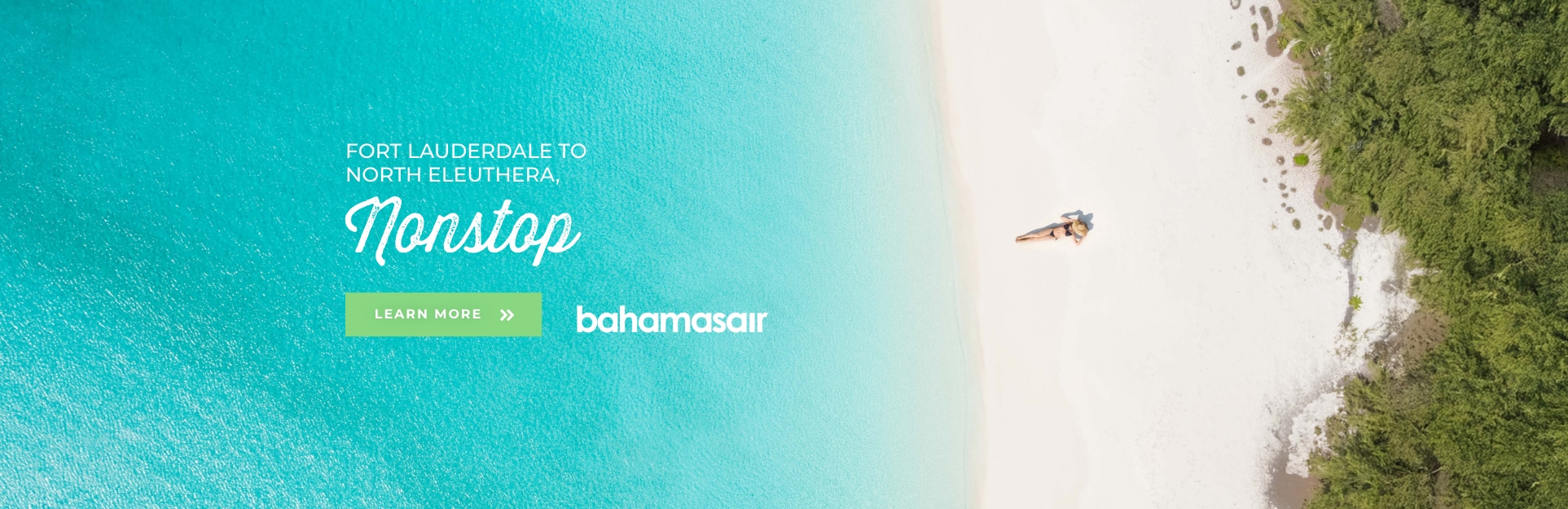 For Lauderdale to North Eleuthera - Bahamasair