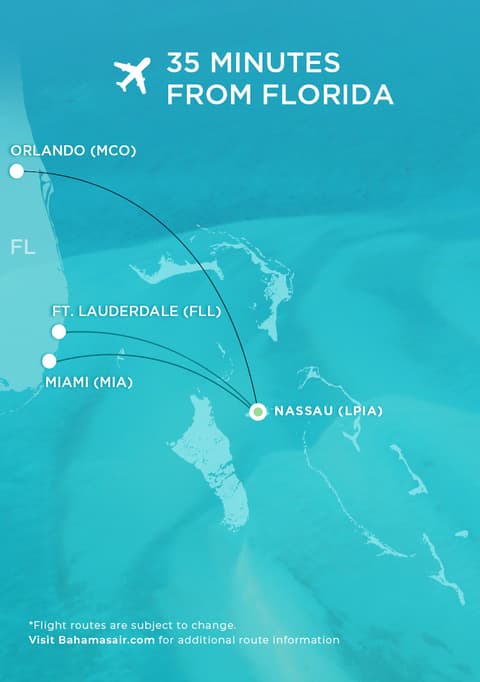 35 minutes from Florida
