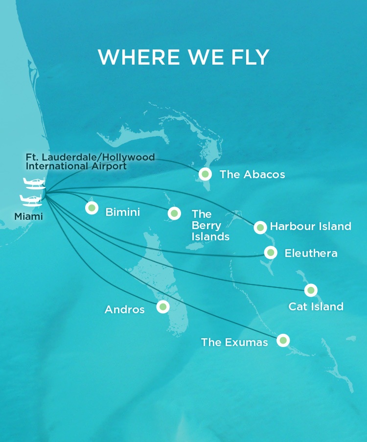 Where We Fly - Map of Flight Destinations
