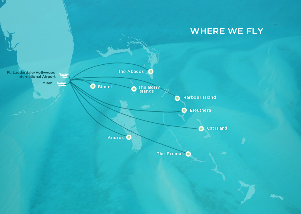 Where We Fly - Map of Flight Destinations