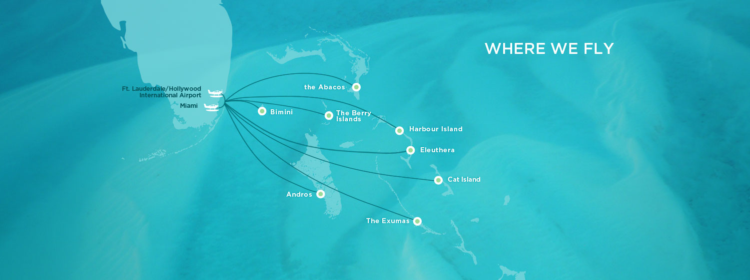 Where We Fly - Map of Flight Destinations